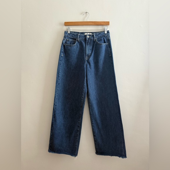 Lot 2 Hidden ‘NORI’ Size 25 High Waisted Wide Leg Jeans, Medium Wash, EUC - Picture 7 of 15